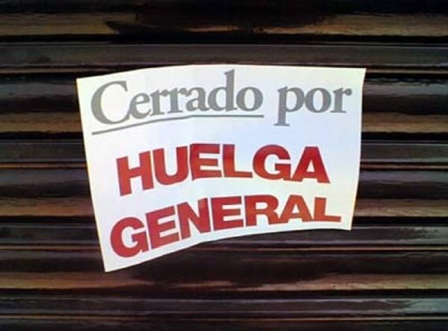 huelga laboral